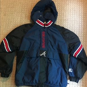 Vintage Atlanta braves Starter pullover